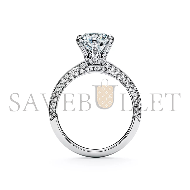 TIFFANY THE TIFFANY® SETTING PAVÉ ENGAGEMENT RING 45718884